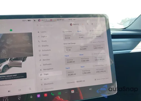 2021 Tesla Model 3 Long Range Dual Motor All-Wheel Drive из США, поврежденный, VIN 5YJ3E1EB7MF981367